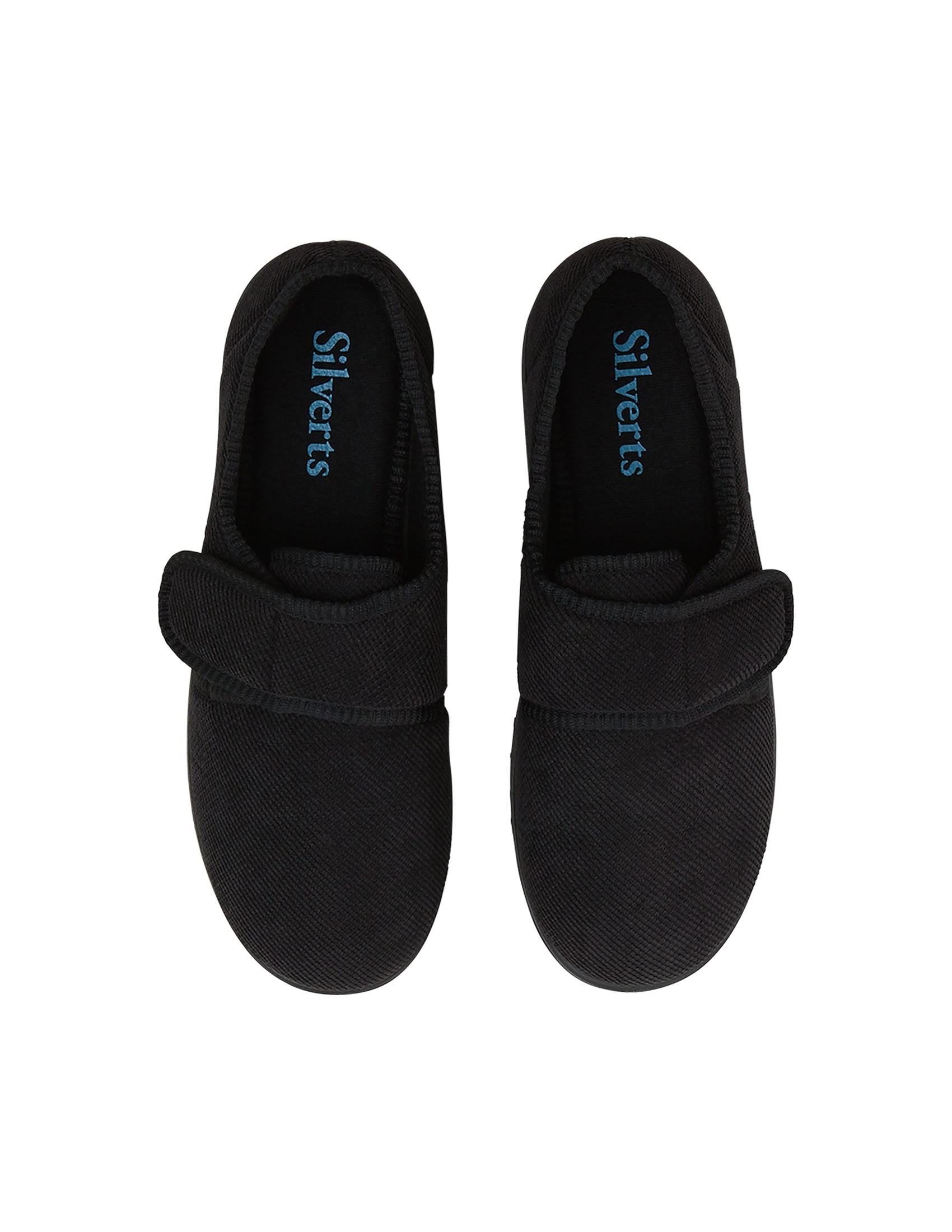 Men's Soft Wide Adjustable Slippers