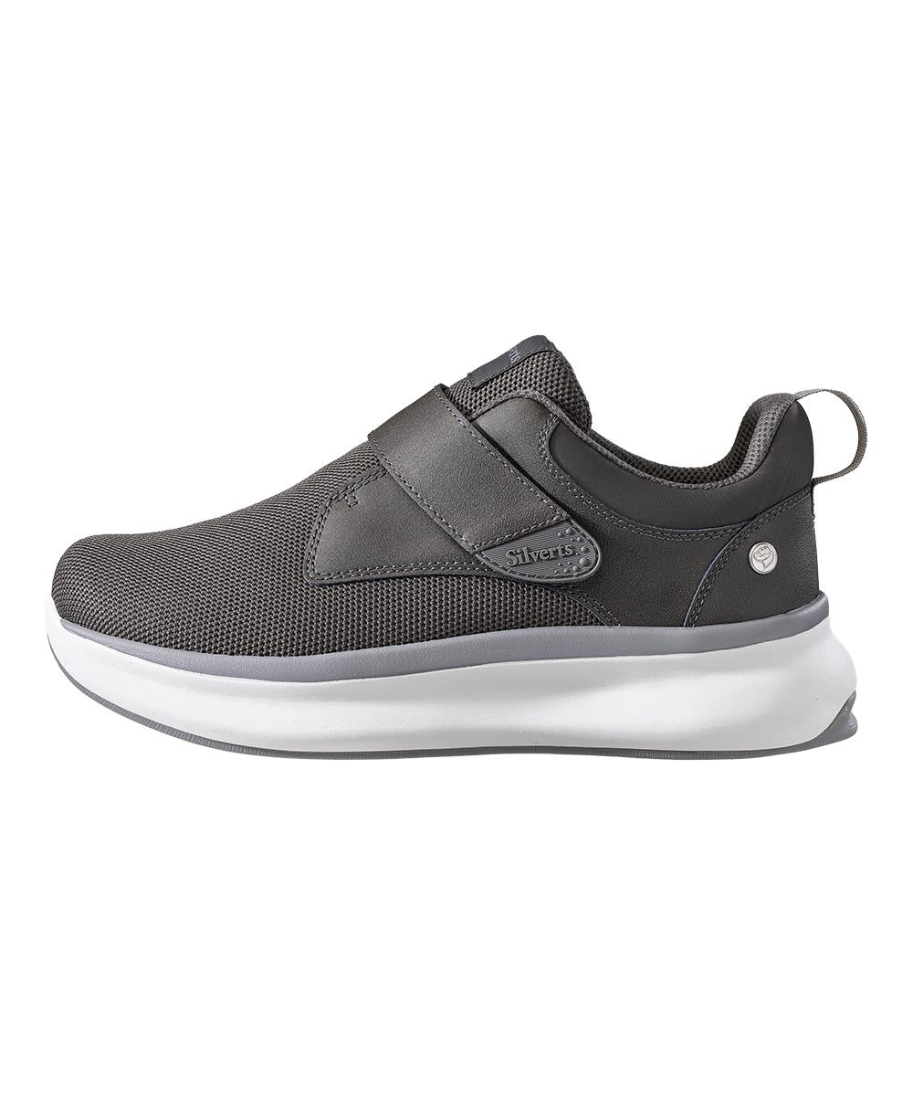 Easy Wear Extra Wide Comfortable Walking Shoes for Men - Classic Single Strap Adjustable Closure