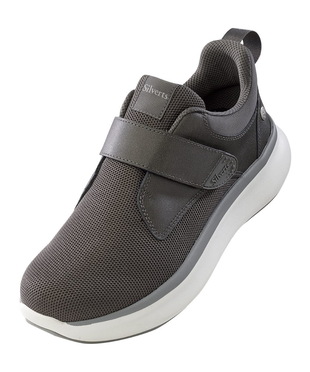 Easy Wear Extra Wide Comfortable Walking Shoes for Men - Classic Single Strap Adjustable Closure