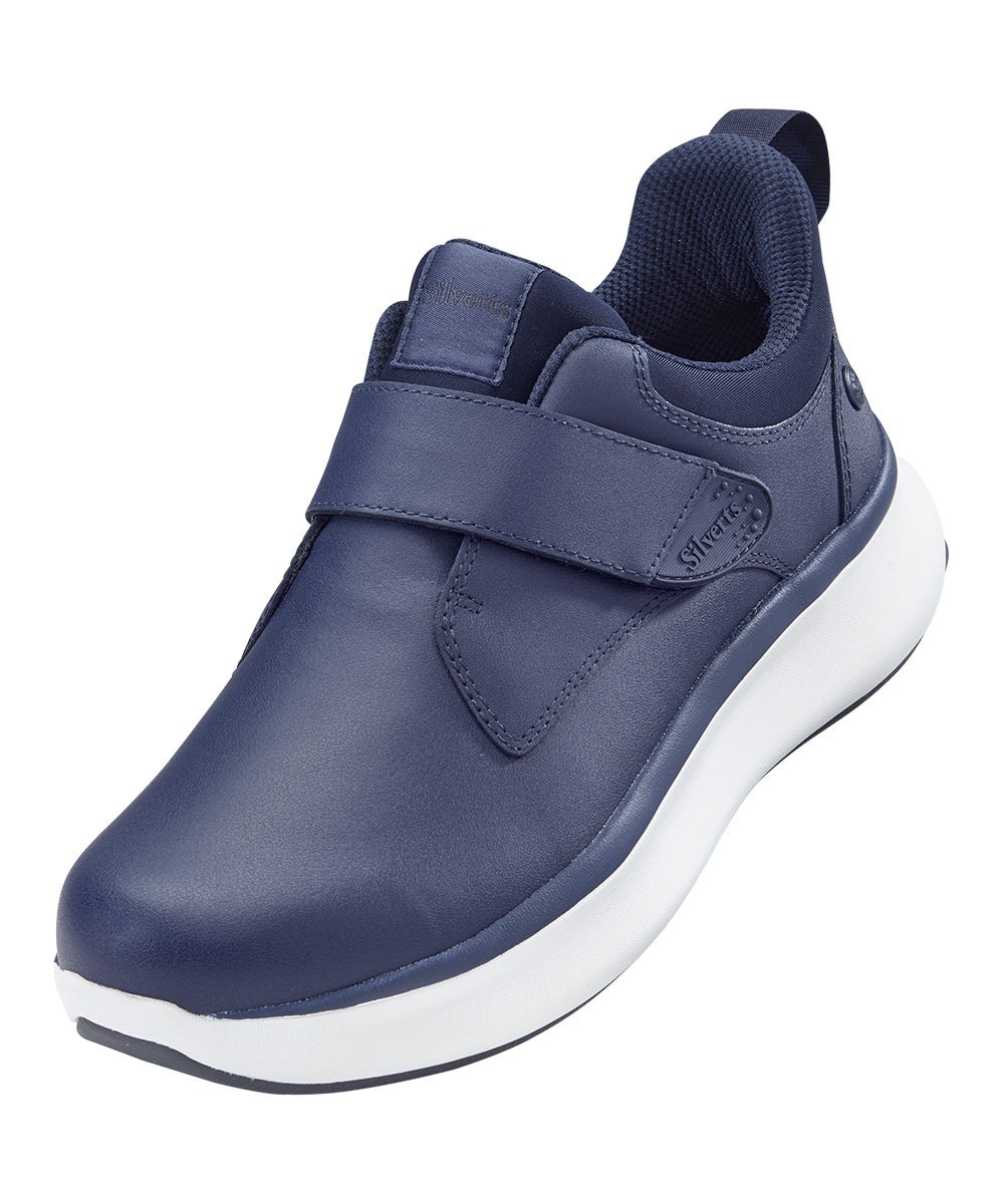 Easy Wear Extra Wide Comfortable Walking Shoes for Men - Classic Single Strap Adjustable Closure