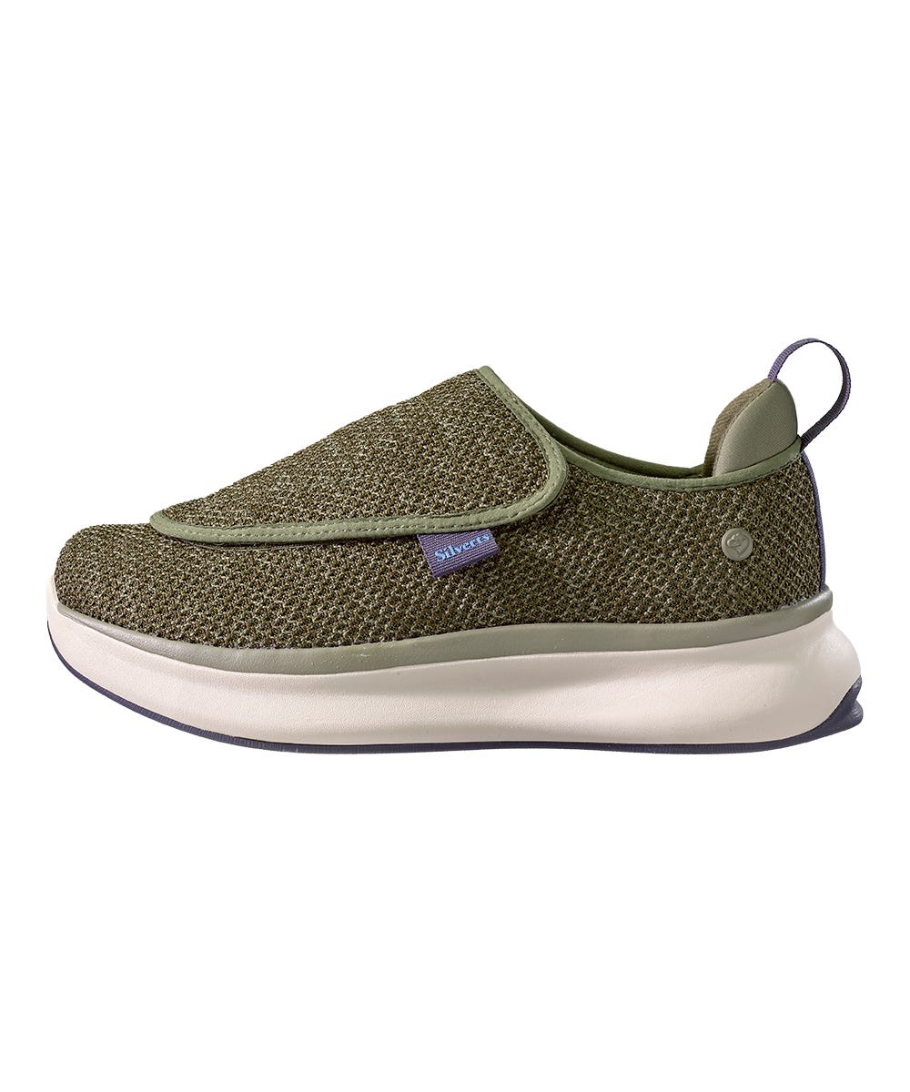 Men's Extra Wide Comfort Shoes with Easy Touch Closures - Best Walking Shoes for Seniors
