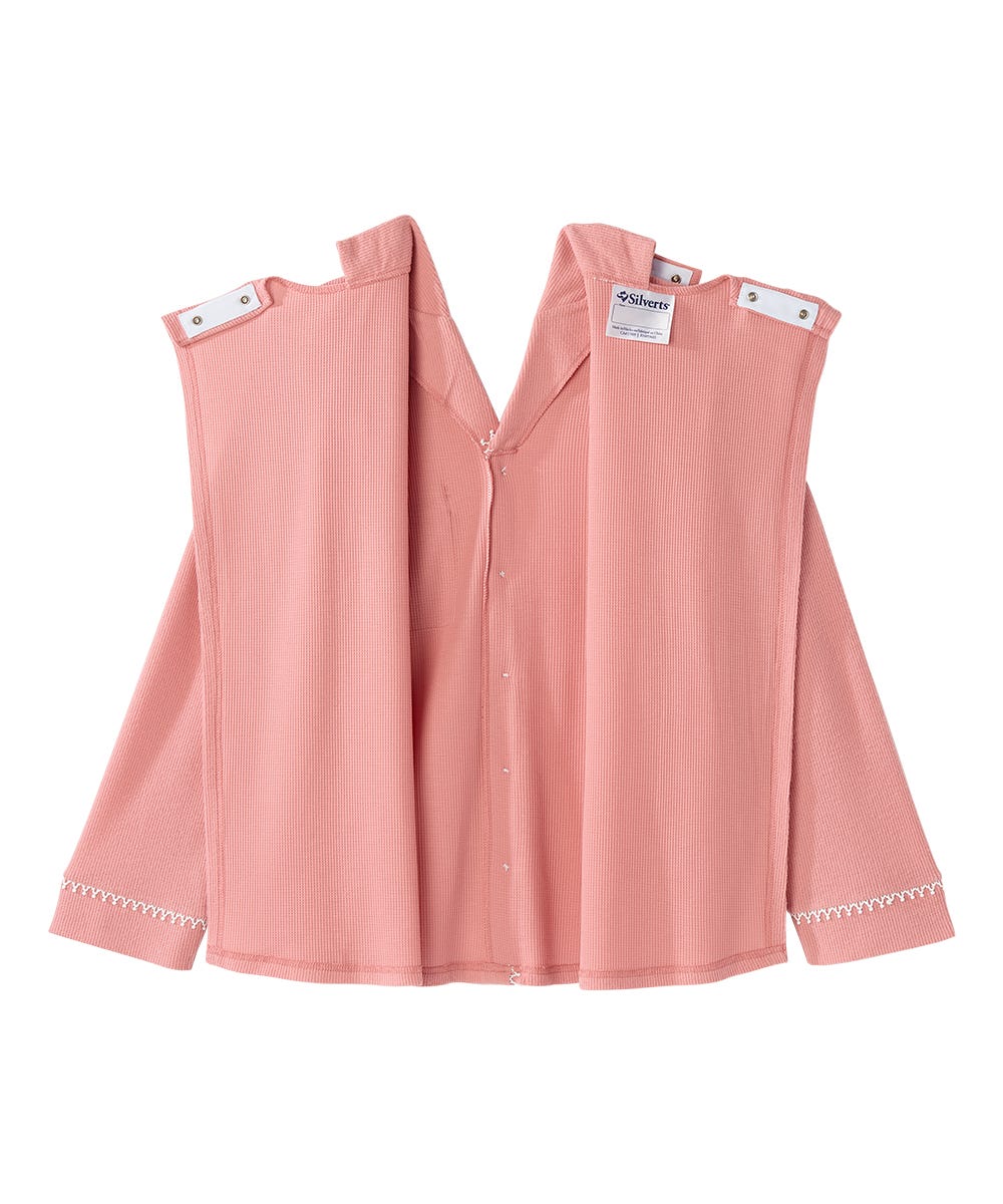 Women's Open Back Top & Pull-On Pant Waffle Knit Pajama Set