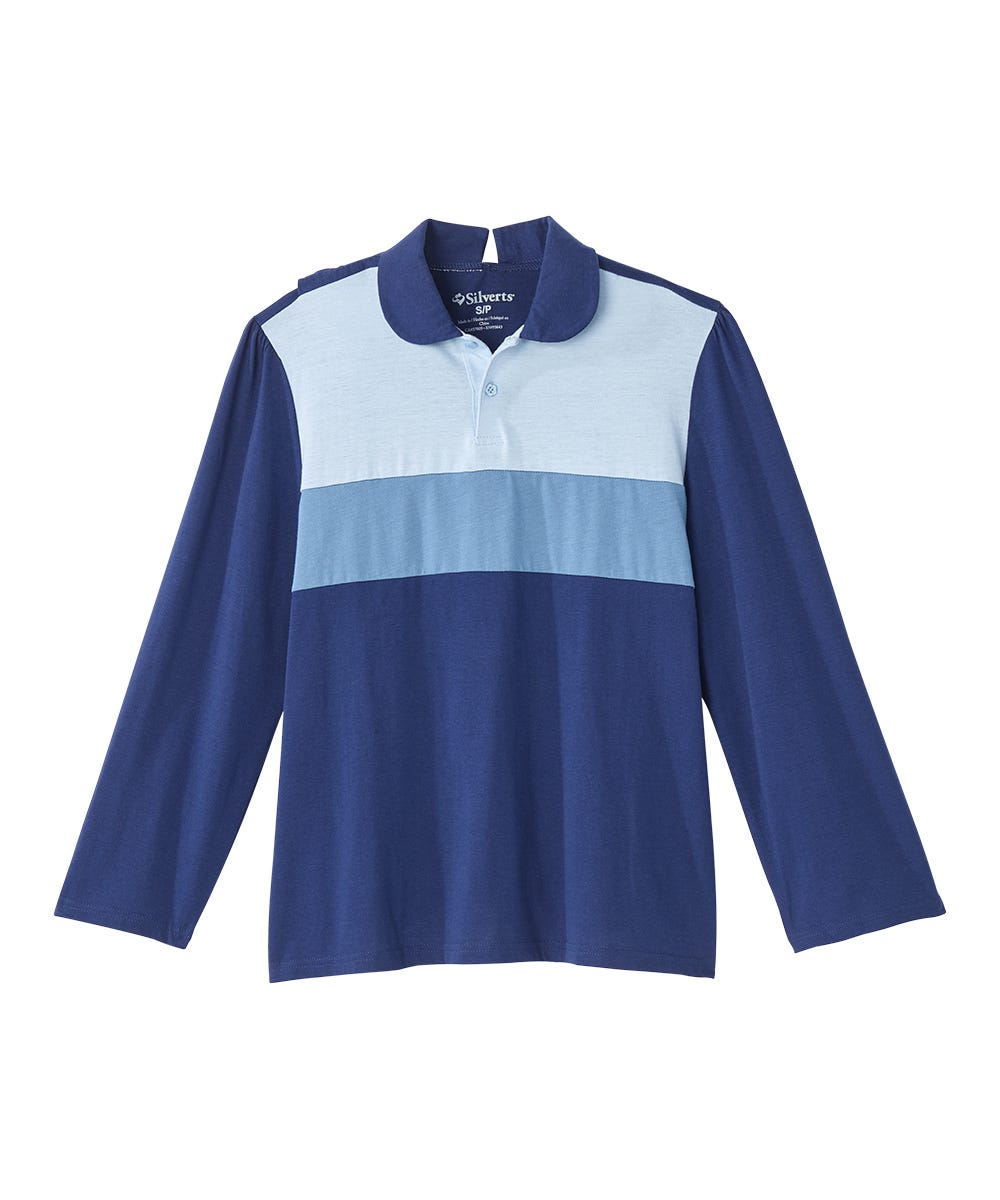 Women's Open Back Long Sleeve Polo & Open Back Pant Set