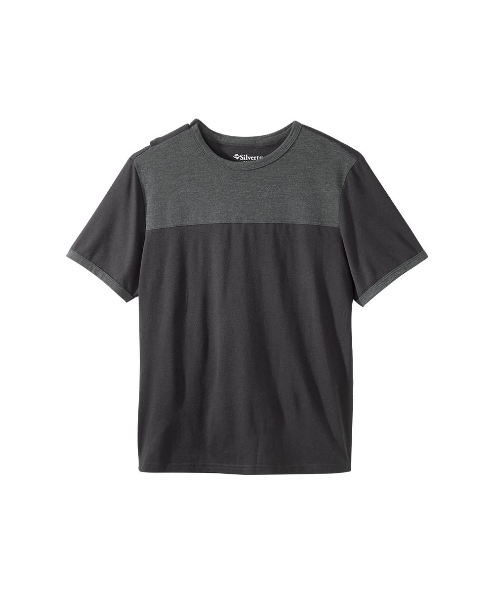 Men's Open Back Colorblock T-Shirt