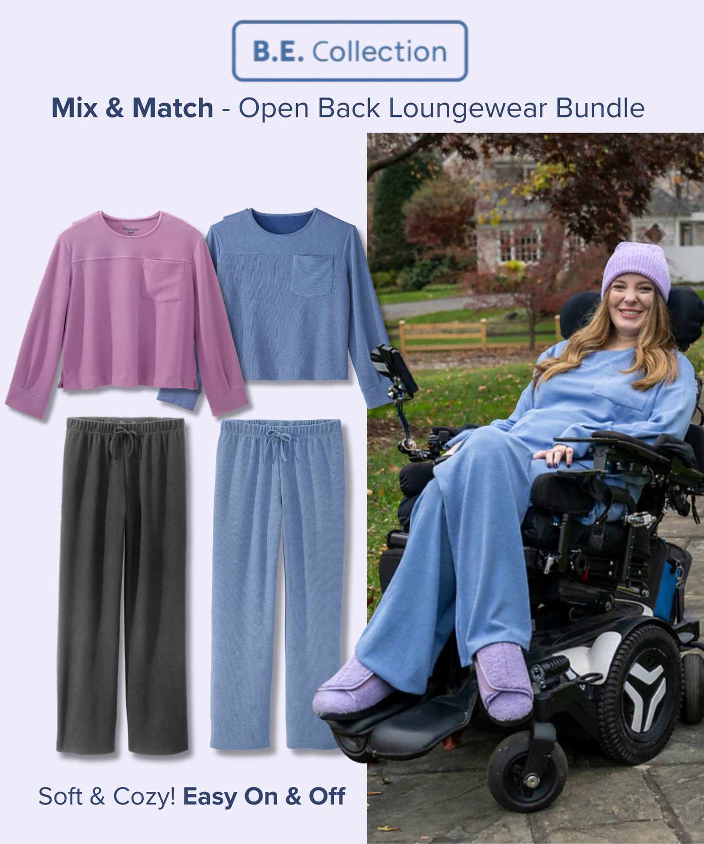 Women's Soft Ribbed Open Back Set - Mix & Match!